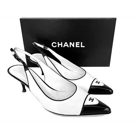 zapatos chanel mujer online|zapatos bicolor estilo Chanel.